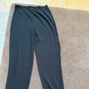 SKIMS Black Wide Leg Pants